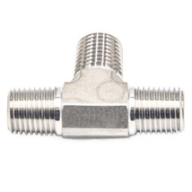 HFS 1/4&quot; Male NPT 3 Way Tee Fittings Stainless Steel 304 - $24.99