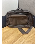 Samsonite Laptop Bag Briefcase Cloth Brown KG JD - $750.41 MXN