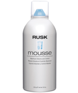 Rusk Designer Collection Mousse Maximum Volume &amp; Control, 8.8 Oz. - £13.76 GBP