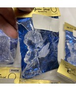 Golden Sleigh Christmas Trim Clear Ornaments SEALED - $22.00 CAD