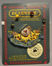 Boyds Bears &amp; Friends BEARWEAR - Life&#39;s A Juggle - 02001-11, Brooch Pin - $9.62