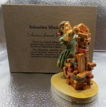 Vintage 1979 Sebastian Miniatures Figurine BUILDING DAYS GIRL 3213/10000 - $9.94