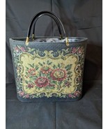 Vintage Tapestry Purse Sewing Tote - $20.57