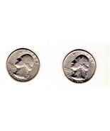 U S Coin -Washington Quarters 1776 - 1976 Bicentenial Plaine &amp; D mint Mark - $20.00