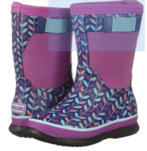Northside Toddlers Girls NEO Rain Boot Navy/Purple 11 - £21.97 GBP