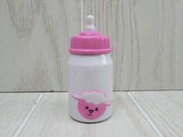 Baby Doll bottle Pink Top lamb white bottle Replacement Toy sounds - $9.89