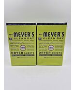 Mrs. Meyer&#39;s Clean Day Dryer Sheets Lemon Verbena 80 Count Box - Lot of 2 - €51,21 EUR