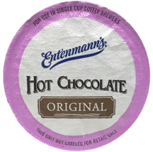 SINGLE SERVE CUPS  HOT COCOA ENTENMANN&#39;S  HOT CHOCOLATE 60  CT - $39.99