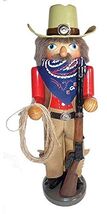 Home on the Range Western Ranger with Lasso Cowboy Christmas Nutcracker ... - $49.48