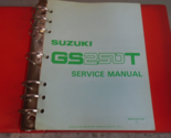 1982 1983 1985 Suzuki Proprietari Servizio Manuale GS250T 99500-32013-03... - $22.97