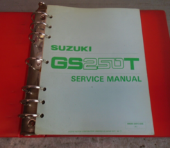 1982 1983 1985 Suzuki Proprietari Servizio Manuale GS250T 99500-32013-03... - $22.97