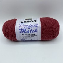 Caron Perfect Match Yarn Color 7763 Roseberry 8 oz. No dye. 4 Ply (y12) - £7.49 GBP