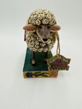 Heartwood Creek Jim Shore Sheep Peace In The Valley Quilted Figurine 2003 - £30.79 GBP