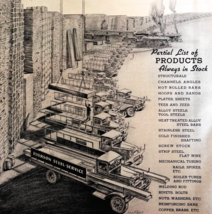 1936 Ryerson Steel Service Advertisement Industrial Metal Supply Vintage... - €11,05 EUR