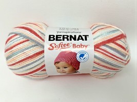 Bernat Softee Baby PRINCESS PEBBLES 4.25 oz 100% Acrylic DK #3 Soft &amp; De... - £9.83 GBP