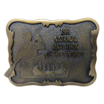 VTG National Marathon Championships 1981 Belt Buckle Lafayette Indiana Rowing - $39.59