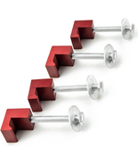 Tool Box Mounting Clamps J Hooks Kit for Pickup Truck, Tie Downs Aluminu... - €12,57 EUR