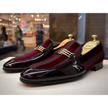 The Pontalto Leather Men Shoe Burgundy Bit Loafer image 9