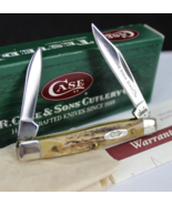 CASE XX 5233 SS pocket knife STAG 2 blades 2003 2 5/8” BOX PAPERS USA - €107,14 EUR