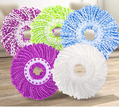5 Replacement Mop Micro Head Refill for 360° Spin Magic Mop-Microfiber Replaceme - £18.27 GBP
