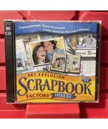 Nova Development Art Explosion Scrapbook Factory Deluxe 2.0 2 CD ROM Win... - $12.26 CAD