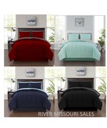 8 Piece Solid Color Prints Complete Bed In A Bag Comforter Sets,Choice S... - $65.74 CAD+