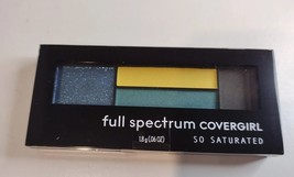 Covergirl Full Spectrum So Saturated Eye Shadow 4 Quad Palette Eclipse NEW - $3.50