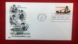 ZAYIX 1977 Art Craft FDC US 1720  Skilled Hands for Independence - Leatherworker - $2.49
