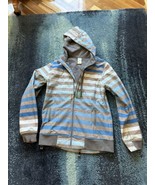 Burton Women’s Size Small Striped Dry Ride Zip up Hoodie Jacket With Poc... - £27.09 GBP