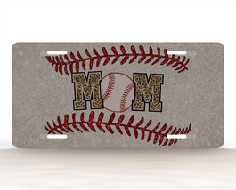 Baseball MOM Stitches Novelty Car License Plate - £12.06 GBP