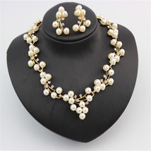 jiayijiaduo Imitation  wedding jewelry  Necklaces For Women bridal african beads - £24.80 GBP