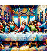 AI art new interpretation of the da Vinci last supper 2 - $44.78 CAD+
