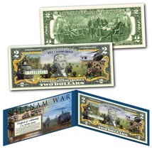 VIETNAM WAR Nam Conflict Vets Official Genuine Legal Tender $2 U.S. Bill... - $300.05 MXN
