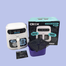 CRUX TurboCrisp Digital Air Fryer 8-qt - White EK-80Z071 #NO5008 - £42.13 GBP