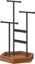 Jewelry Stand, Jewelry Display, 4 Independent Zones, Metal Earring Organ... - $199.00