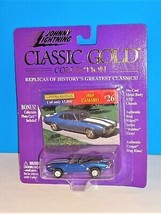 Johnny Lightning 1998 Classic Gold Collection 1969 Camaro Convertible Blue - £6.98 GBP