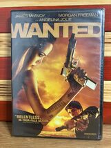 Wanted - DVD - New / Sealed - James McAvoy - Angelina Jolie - Morgan Fre... - $4.95