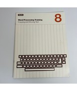 Wang Computers Word Processing Copying and Moving Text 1982 Manual Book #8 - $11.58 CAD
