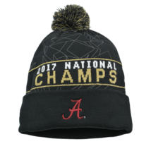 Alabama Crimson Tide NCAA National Champs Knit Beanie w/ Removable Pom B... - $20.85