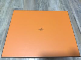 HERMES Orange Official Empty Gift Box Large 15” x 12” x 9” - $145.00