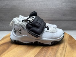 Under Armour GS Zone BB 2 Boy&#39;s Size 1Y Shoes Athletic Sneakers 3026637 101 - $14.50