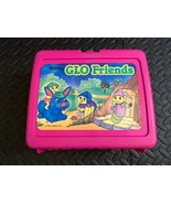 Vintage Thermos Glo Friends Plastic Lunch Box Hasbro 1986 Missing Thermo... - £31.13 GBP
