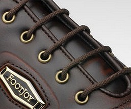 FootJoy Waxed 30&quot; BROWN rOund LACES Golf or Dress Shoe LACE 4 5 Eyelets ... - $23.81