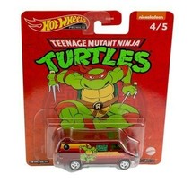 2022 Hot Wheels TMNT Raphael GMC Custom Panel Van 1:64 Diecast - £11.73 GBP