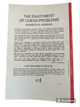 Enjoyment of Chess Problems Kenneth S Howard 1967 Dover Publications Illustrated - £14.77 GBP