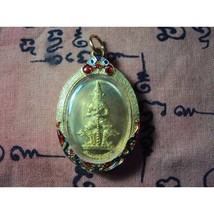 Phra Wessuwan Yak Amulet Buddha Pendant - £39.82 GBP