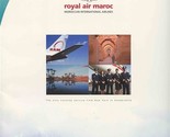 Royal Air Maroc Moroccan International Airlines Folder &amp; Information She... - $37.62