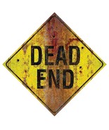 METAL SIGN-DEAD END - £138.30 GBP