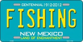 Fishing New Mexico Novelty Metal License Plate LP-6683 - $18.95