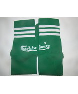 Carlsberg Beer - Green &amp; White Socks (1 Pair) - $25.00